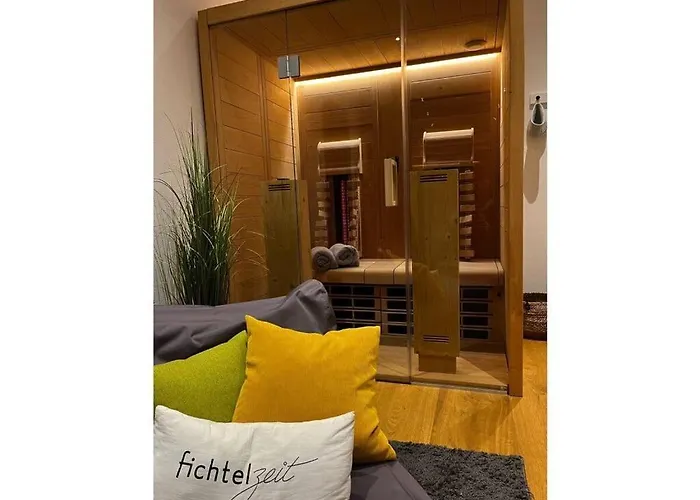 Fichteltijd Wellness Sauna Whirlpool Waldershof