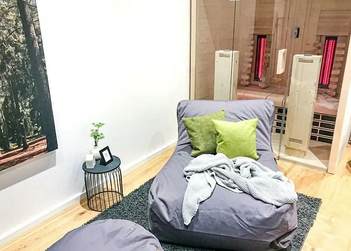 Feriehus Fichteltijd Wellness Sauna Whirlpool Waldershof
