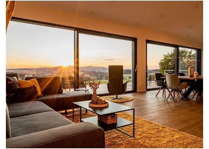 펜션 Fichteltijd Wellness Sauna Whirlpool Waldershof